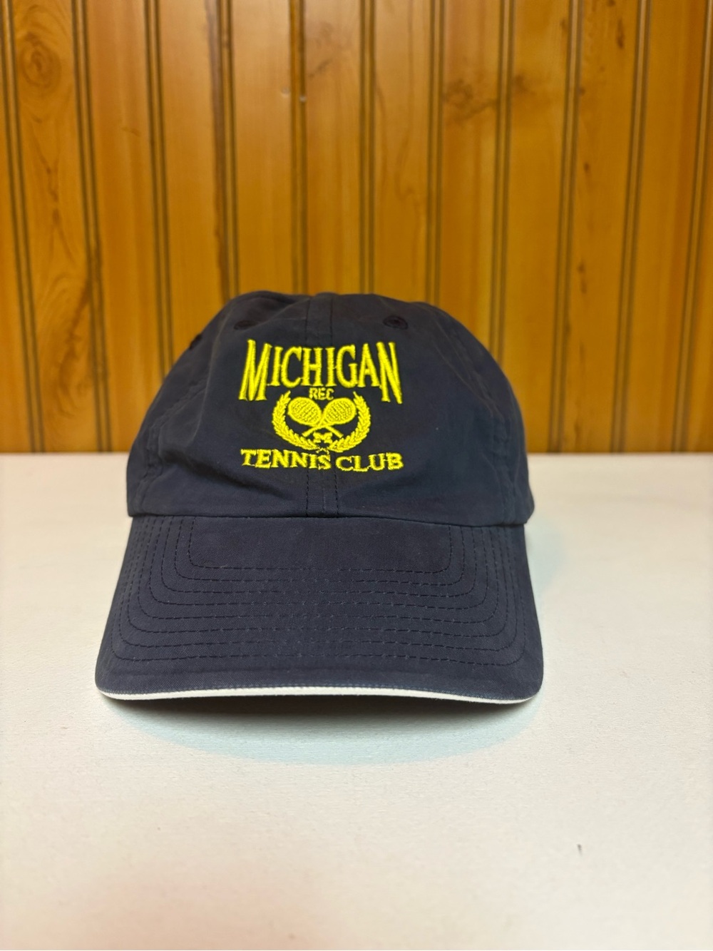 Port Authority Navy Blue Cotton Blend Cap